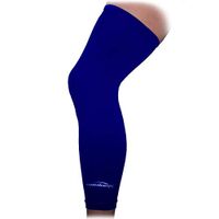 COOLOMG 1PCS Sport Football Basketball Cycling Stretch Leg Knee Long Sleeve, Navy/Blue, Small