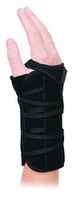 Superior Braces, Right Hand, Universal Fitted Medical Wrist Brace, Black, Wrist & Hand Support, Pain Relief from Carpal Tunnel, One Size Fits Most