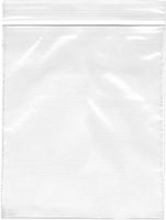 Plymor Heavy Duty Plastic Reclosable Zipper Bags, 4 Mil, 3" x 4" (Case of 6000)