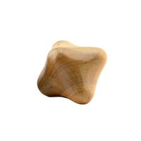 SUPVOX Hexagon Hand Massager Wood Elderly Health Care Ball Hand Ball Health Exercise Ball for Stress Relief