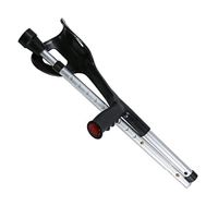Elderly Crutches Walking Stick Motion Forearm Crutches Ergonomic Adjustable Lightweight Arm Cuff Crutch Heavy Duty for Standard and Tall Adults Comfortable Wrist Non Skid Replaceable Rubber Tips