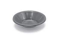 Exquisite 12 oz Silver Plastic Bowls II 50 Count Bulk Pack Disposable Party Bowls II Premium Quality Plastic Soup Bowls for Parties