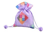 VIAMTO 10pcs 12.0x16cm/4.8''x6.4'' Satin Lined Drawstring Organza Gift Bags,Jewelry Packing Pouches,Wedding Favor Gift Bags,Purple