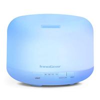 InnoGear Aromatherapy Diffuser, 500ml Diffusers for Essential Oils Aroma Oil Diffuser Cool Mist Humidifier Auto Off 4 Timers 7 Colors Light