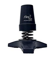FlexTIP (TLC-Mini 3") … Walking Cane Soft Rubber Tripod Foot - Anti-Shock, Bending, All-Terrain Stability & Traction – Universal Attachment for 3/4” OD Walking Stick, solid or aluminum (Tip ID = 3/4")