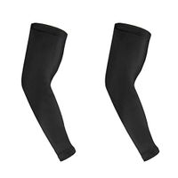 HEALIFTY Sports Arm Sleeve Elbow Sleeve Long Elbow Support Sleeves for Men XL 2pcs(Black)