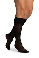 SIGVARIS Women's Sheer Fashion 120 Closed Toe Calf Compression Hose 15-20mmHg
