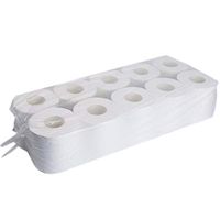 1 Set(10 Rolls) Family Toilet Paper Ultra Soft Wood Pulp 3-Ply Thickened Bath Tissue Toilet Tissue Home Bath Toilet Skin-friendly Paper Towels