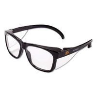 KLEENGUARD Kleenguard Maverick Safety Glasses with Intergrated Side Shields (1 Pair) (49309 Clear Anti-Fog Lens with Black Frame)