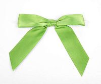 7/8" Kiwi Pre-Tied Bow (100 Pieces) - CB-BOW7KI