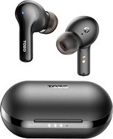 TOZO A2 Mini Wireless Earbuds Bluetooth 5.3 in Ear Light-Weight Headphones Built-in Microphone, IPX5 Waterproof, Immersive Premium Sound Long Distance Connection Headset with Charging Case, Black