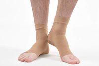 OS1st FS6 Performance Foot Sleeve(s) for Plantar Fasciitis Pain Relief, Heel Pain and Arch Support (M, Pair, Natural)