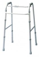 GF Health 613070A Single Release Folding Walkers, Standard Rubberized PVC Grip, Adult (Pack of 4)