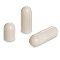 CapsulCN 1000pcs Empty Gelatin Capsules Size 000 White/White Joined