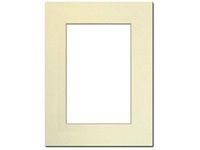 PA Framing, Single Mat, 9 x 12 inches Frame for 6 x 9 inches Photo Art Size - Cream Core/Ivory   