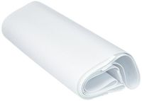 Florida Orthopedics Elastic Sized Abdominal Binder 10" H, White - Large 37-42"
