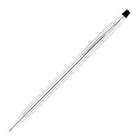 Wholesale CASE of 10 - Cross Lustrous Chrome Ballpoint Pen-Ballpoint Pen, Chrome Barrel