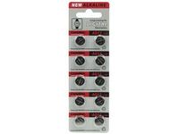 WATCH BATTERY 1.5V-138mAh LR44/AG13 (10-Pack)