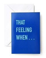 Mara Mi That Feeling When Note Card, 10 Count