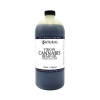 Hemp Oil- 100% Pure_No Fillers or Additives, Therapeutic Grade (NEW LOOK-SAME AMAZING PRODUCT) (32 Ounce)