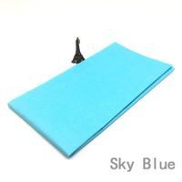 49 * 49cm Tissue Paper Floral Wrapping Paper Flower 10pcs/Lot Home Decoration Festive & Party Wedding DIY Gift Packing Supplies (Sky Blue)