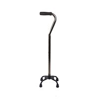 LTLHXM Bastón Ajustable Acero Inoxidable Bastón Con Estable Base De Cuatro Patas No Deslizamiento Retráctiles Adecuado para Hombres Y Mujeres De Edad Avanzada Con Movilidad Limitada