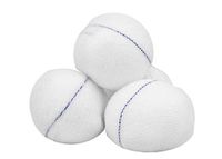 Case of 500 Round Stick Sponges 1". Non-Sterile X-ray detectable Cotton Sponges for Wound prepping and Cleansing. Soft and Highly Absorbent Balls. 100% Woven Cotton. Single use. Latex Free.