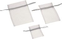 Dazzle-it 74601077-03 Sachet Sheer Pouch, Silver
