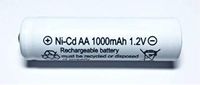 RELIGHTABLE AA NiCd 1000mAh 1.2V Rechargeable Batteries for Solar Garden Lights (Pack of 20)