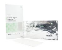 McKesson Calcium Alginate Dressing, Sheet, with Antimicrobial Silver,  Sterile, 4" x 8", Box of 5
