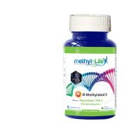 Methyl-Life B-Methylated II, Pure L-Methylfolate (3 mg), Pharmaceutical Grade, Professional Strength Active folate & B12 (as methylcobalamin, 3.75 mg) - 90 chew Tablets