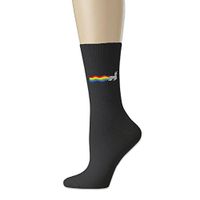 RZM YLY Unicorn Rainbow Unisex Funny Novelty Casual Soft Cotton Socks