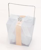 Asian Take Out Boxes, White, Package of 6