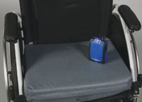 AliMed Sit-Straight Cushion, 16"Wx16"L, with IQ Sensor Alarm