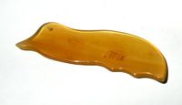 Hand Held Massage Tool(1pc Only Special Unique Custom Made, 5.75" L x 1.75" W)-100% Hand-Made Unique & Collectible Natural Buffalo Horn Guasha.
