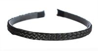 Plaid Headband Useful Beauty Ornament Decorate Hair, Best Gift for Woman & Girl -Black