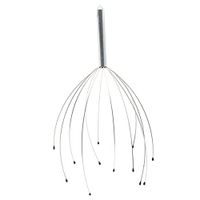 So Beauty 1 Piece Silver Stainless Steel Head Massage Claws Scalp Massager
