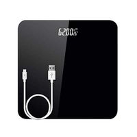 Lfsp Household Electronic Scales, Digital Bathroom Scale, Weight Scale Display Backlight, Thin, Thickness 2.3cm