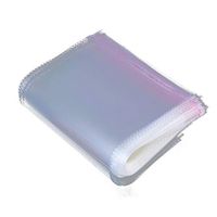 Dming 200pcs 5.9*7.8inch Self Sealing Cello Crystal Plastic Clear Bags OPP Adhesive Cellophane Bags Clear Resealable Good for Bakery, Candle, Soap, Cookie Poly ,Treat ，Trinkets, Jewelry, Crafts, Toys
