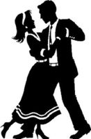 HotSaleStore Sticker Seals 48 !!!Dance Dancing!!! Sticker Label Envelope Seals 1.2" Round