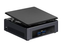 Intel NUC NUC7i3DNKE Mini PC/HTPC, Intel Dual-Core i3-7100U 2.4GHz, 8GB DDR4, 256GB SSD, WiFi, Bluetooth, 4k Support, Dual Monitor Capable, Windows 10 Professional 64Bit (8GB Ram + 256GB SSD)