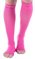 Doc Miller Open Toe Compression Socks - 20-30mmHg Support (2 Pair M)