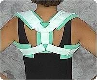1594XL Strap Clavicle Four-Way White XL 25-33" Hook/ Loop Closure Part# 1594XL by Scott Specialties Inc Qty of 1 Unit