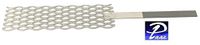 Krohn Platinized Titanium Anode 2" x 3" Mesh 2.54 Micron (100 Microinch)