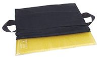 AliMed T-Gel Cushion with Blue Nylon Cover, 5/8 x 18 x 20 inches