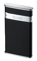 Visol Caseti Flaco Ultra-Thin Black Matte Torch Flame Cigar Lighter