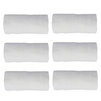 SUPVOX 6 Rolls Emergency Bandage First Aid Cotton Bandage Tourniquet Trauma Dressing Portable Bandage for Outdoor (White)