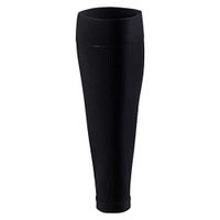 Calf Compression Sleeve - Leg Compression Socks Men Women for Calf Pain Relief, Circulation Recovery (L, Black)
