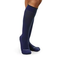 COMRAD | Premium and Stylish Compression Socks for Multipurpose Wear (Marine Blue, Medium)