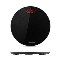 Weighing,Digital Body Weight Bathroom，Weighing Scale， Scale with Step-On Technology, Precision Digital Bathroom Scales, Easy-to-Read Backlight, Glass Top, 400 Pounds Scales/180kg